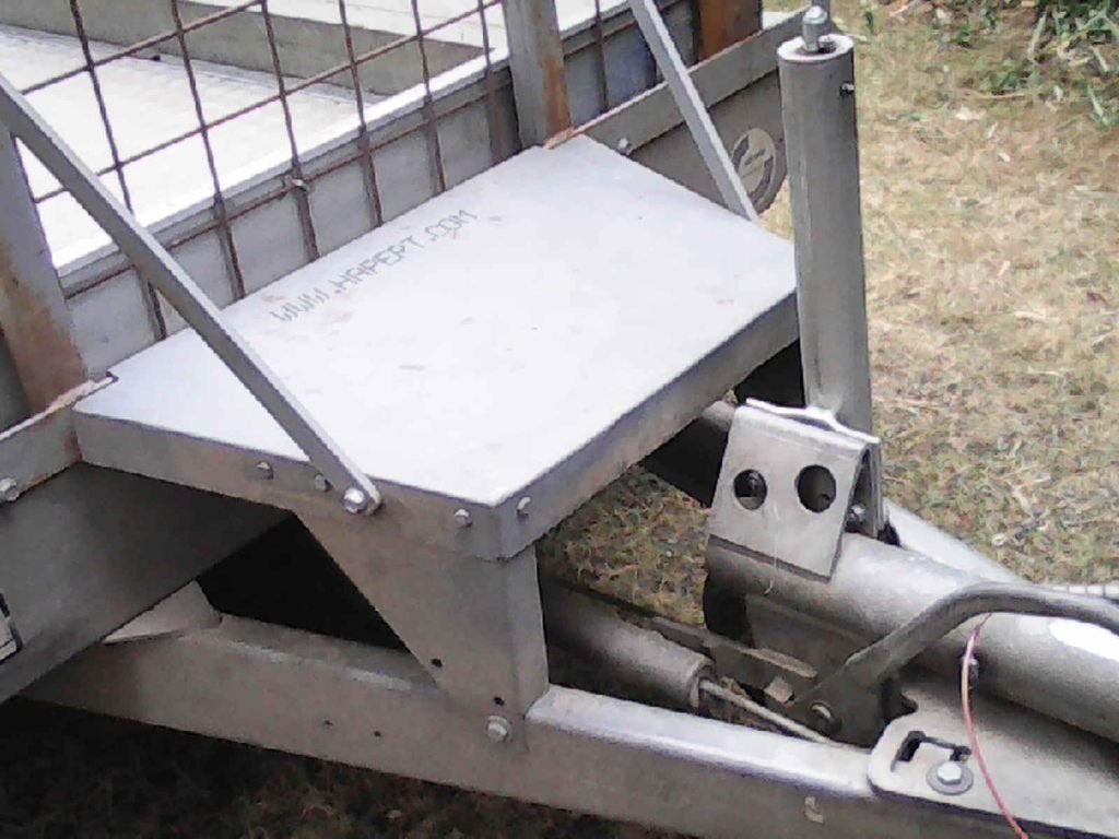 Remorque porte engin, Auto diversen, Aanhangers en Bagagewagens, Ophalen, Gebruikt