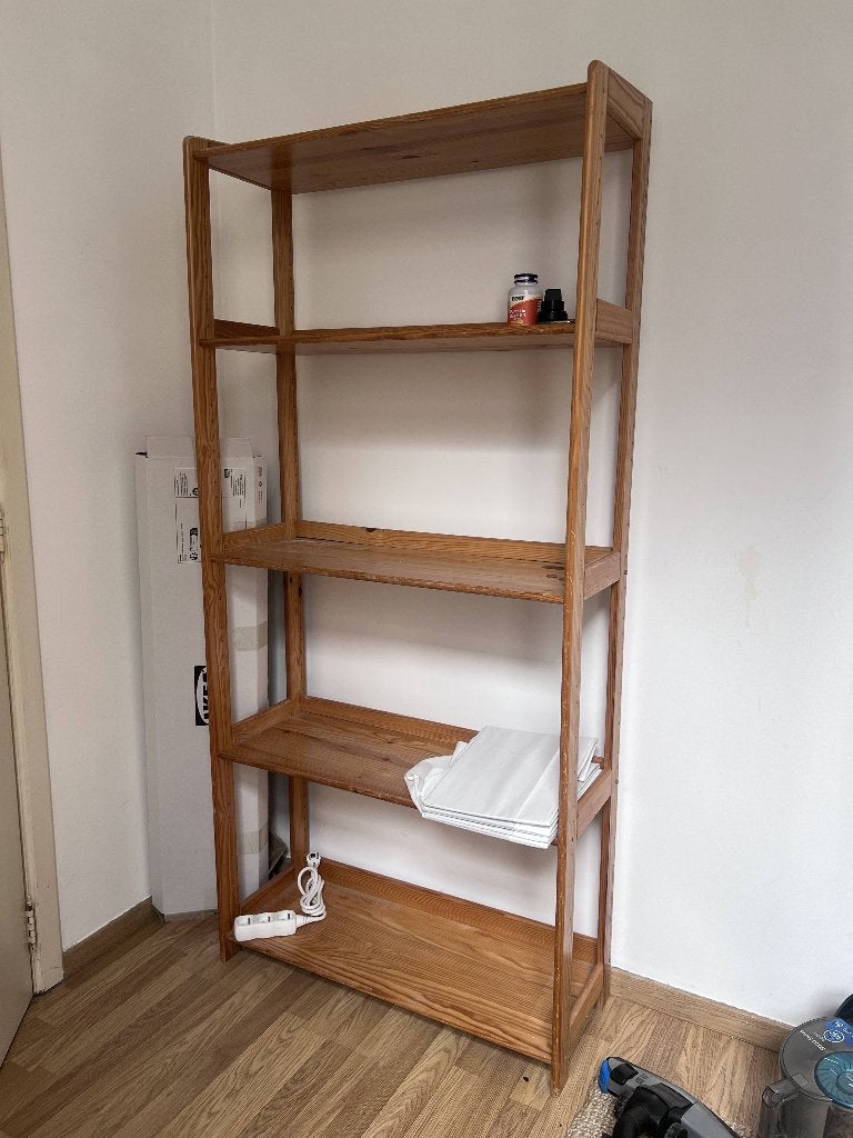 Grande étagère en bois, Maison & Meubles, Enlèvement, Comme neuf, Étagère, Bois