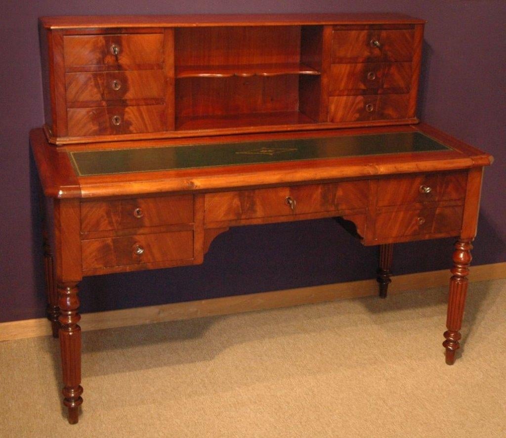 Bureau à gradin en acajou de Cuba XIXème, Enlèvement