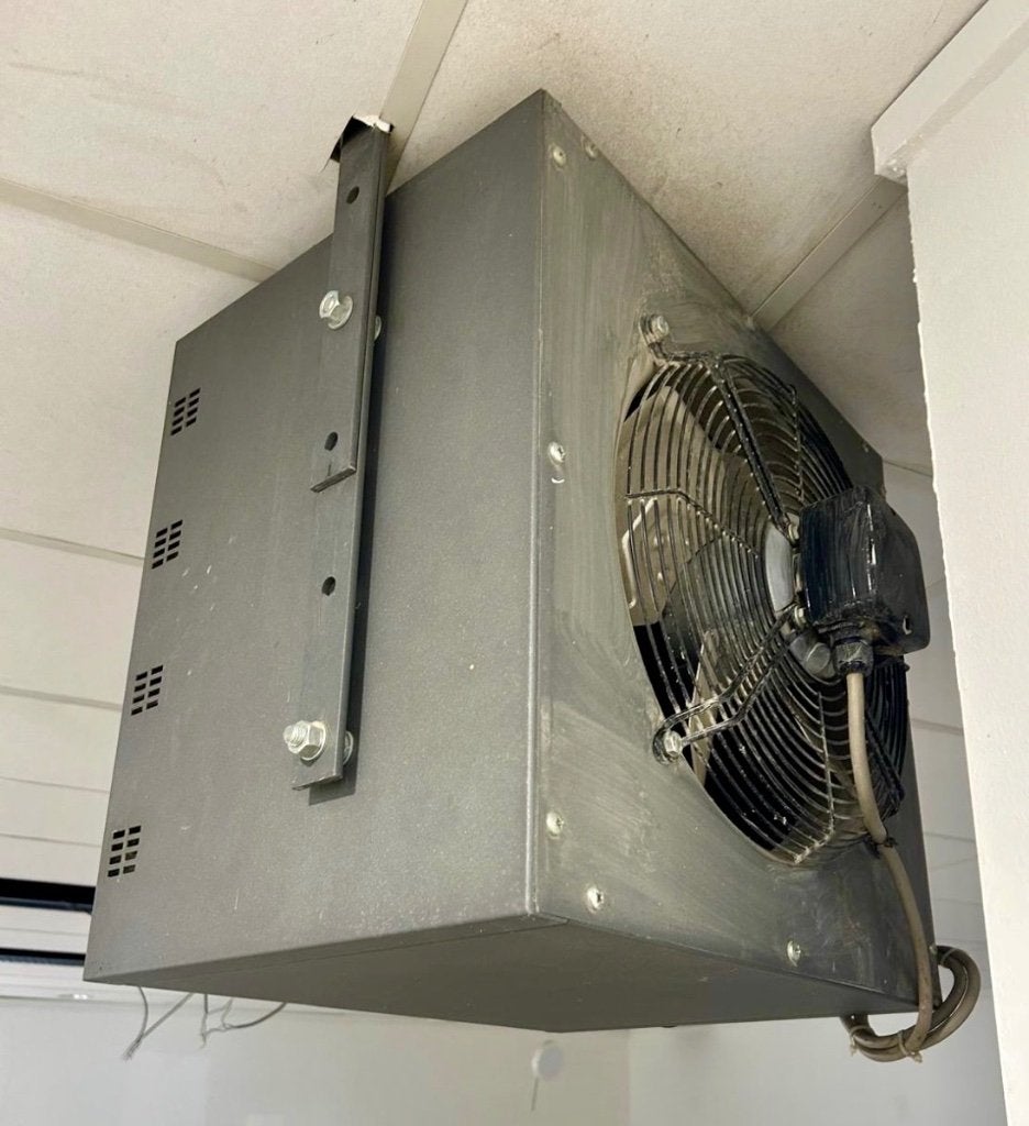 2x Jaga AVS Luchtverhitter / Heater – Zelf demonteren, 800 watts ou plus, Moins de 60 cm, Enlèvement, Utilisé