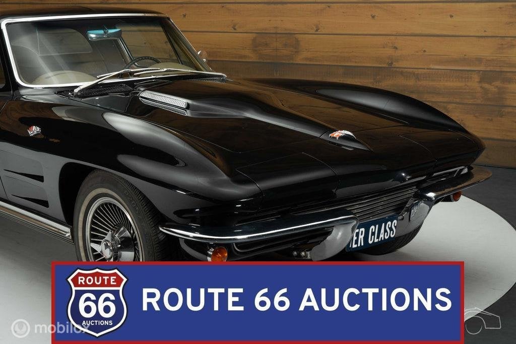 Chevrolet Corvette C2 Coupe | 1964 | Route 66 Auctions, Autos, Achat, Entreprise, Chevrolet, Boîte manuelle