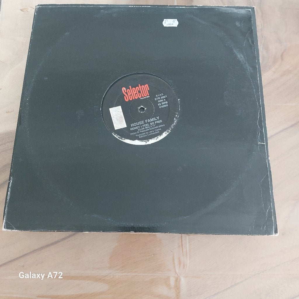 house family honey i feel so free 12 inch maxi, CD & DVD, Vinyles | Dance & House, 12 pouces, House, Enlèvement ou Envoi, Utilisé