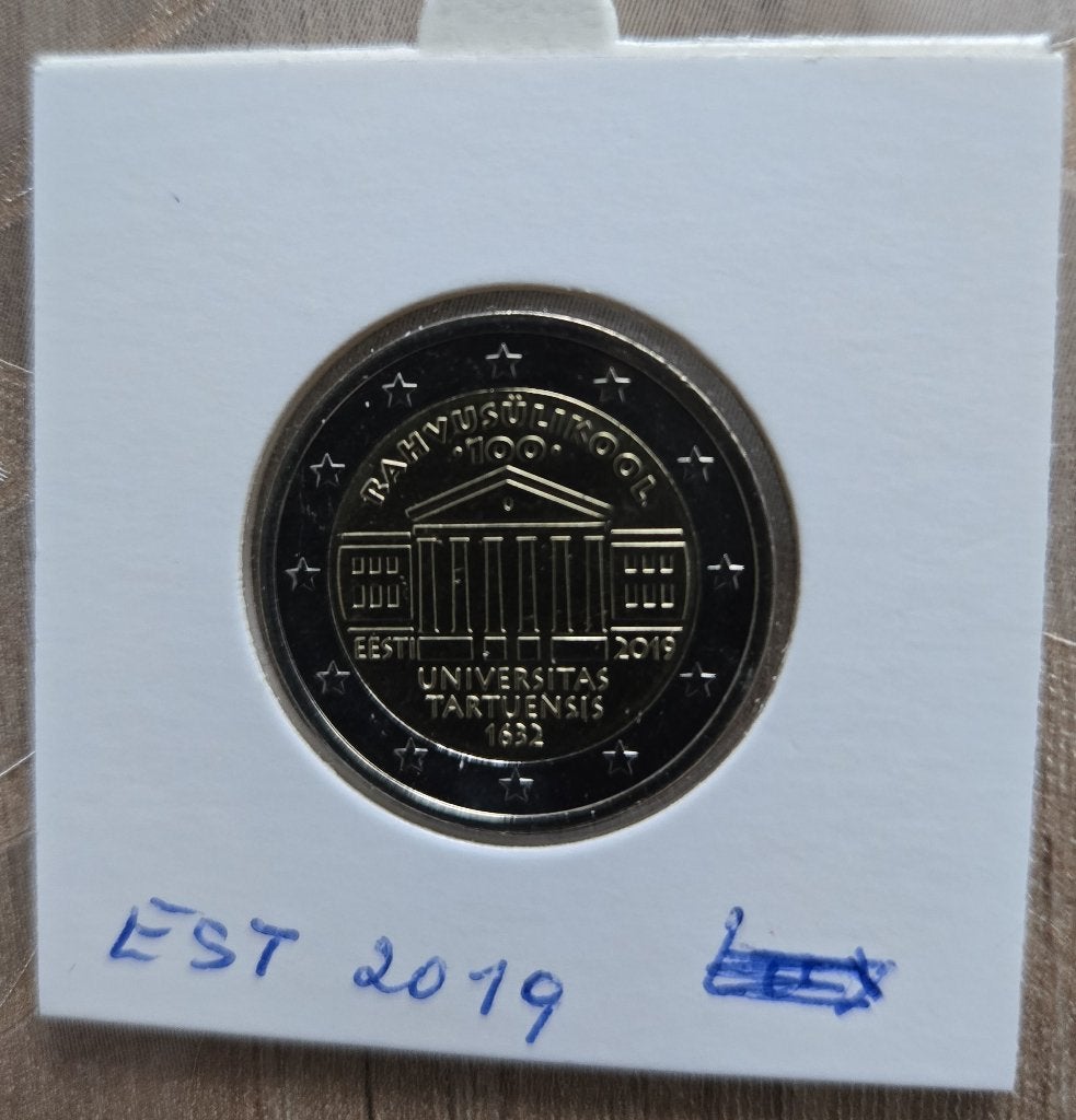 PIECE COMMEMORATIVE 2 EUROS ESTONIE 2019, Timbres & Monnaies, Enlèvement ou Envoi, Estonie, 2 euros