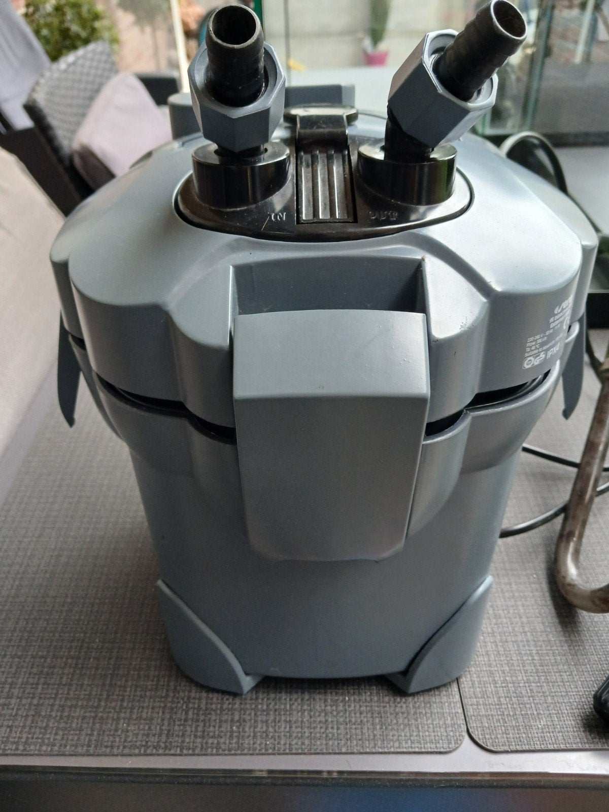 aquarium pot filter, Ophalen, Filter
