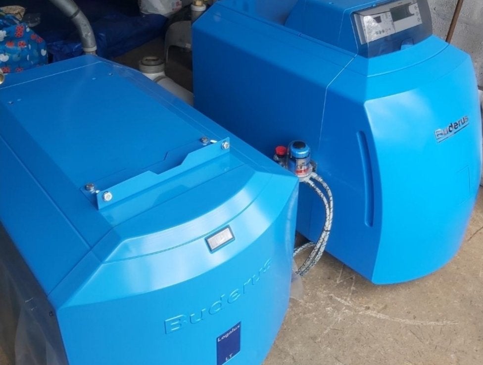 Buderus G125 plus mazout condensation, Bricolage & Construction, Chauffage & Radiateurs, Enlèvement, Comme neuf, Radiateur, Haut rendement (HR)
