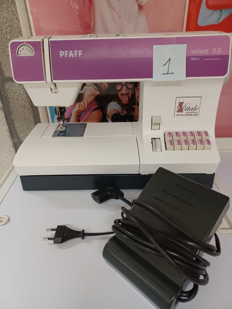 Pfaff select 3.0 naaimachine, Ophalen, Zo goed als nieuw, Naaimachine, Pfaff