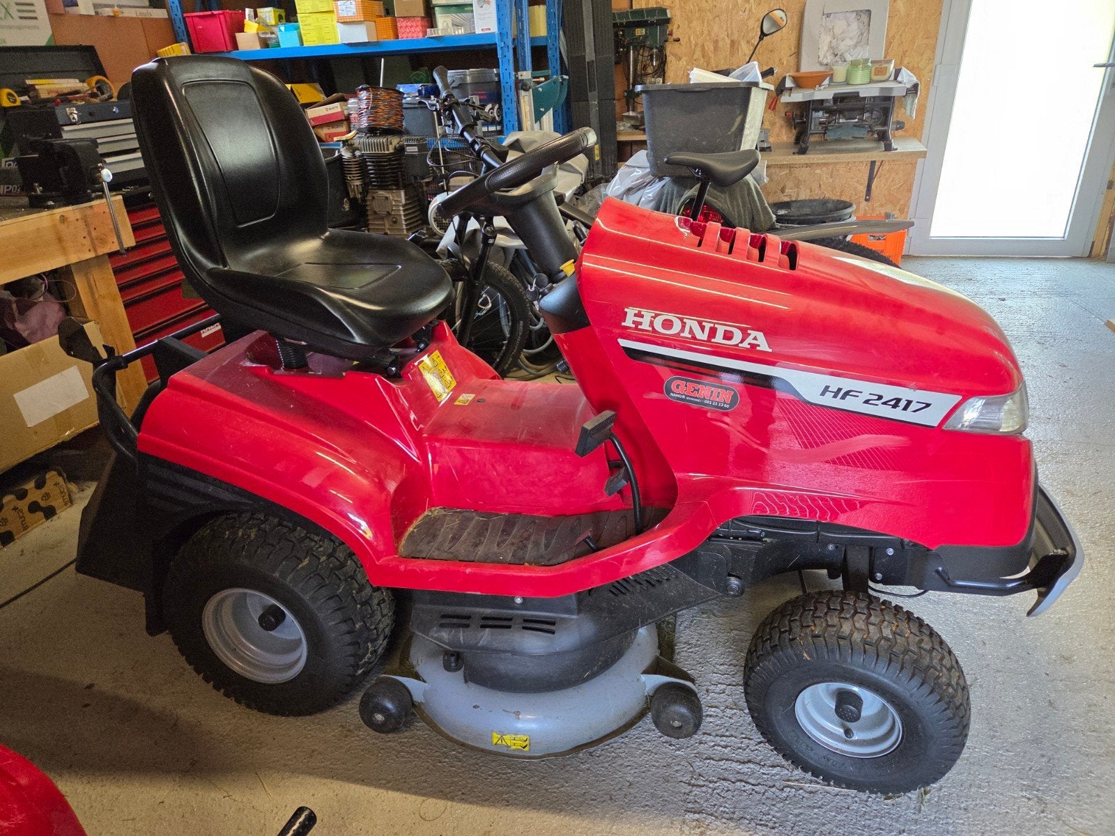 Tracteur tondeuse Honda HF 2417, Tuin en Terras, Zitmaaiers, Ophalen, Honda