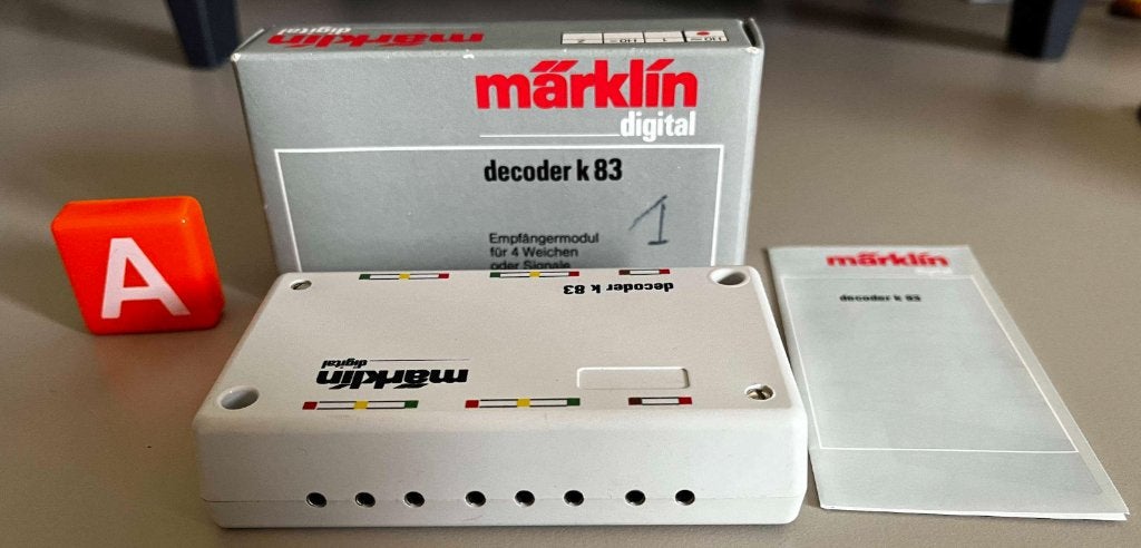 Décodeur Marklin K83 (6083), Enlèvement ou Envoi, Utilisé, Autres types, Courant continu ou Courant alternatif