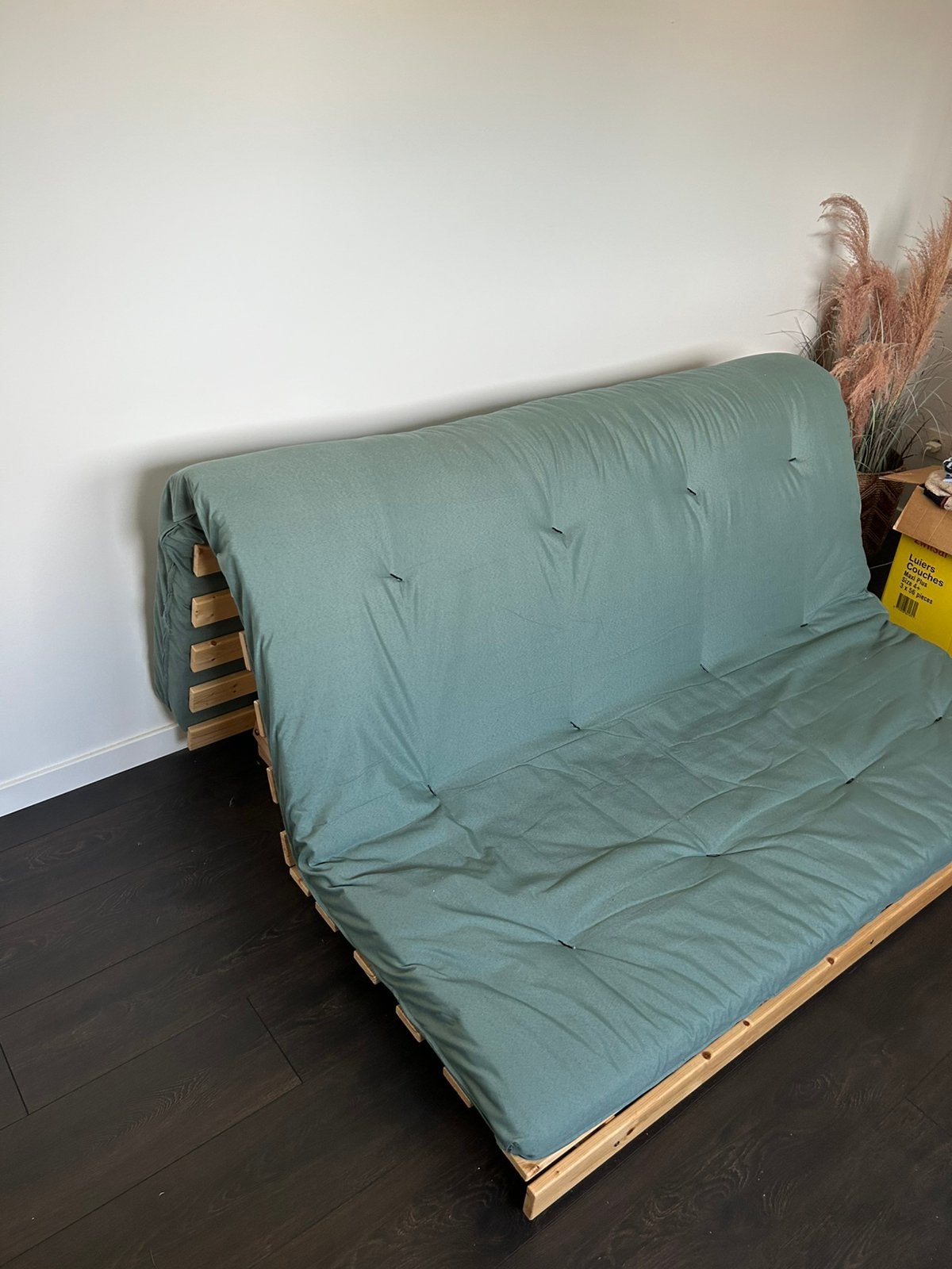 2 persoon slaapzetel met extra nieuwe topmatras, Huis en Inrichting, Slaapkamer | Slaapbanken, Ophalen, Zo goed als nieuw