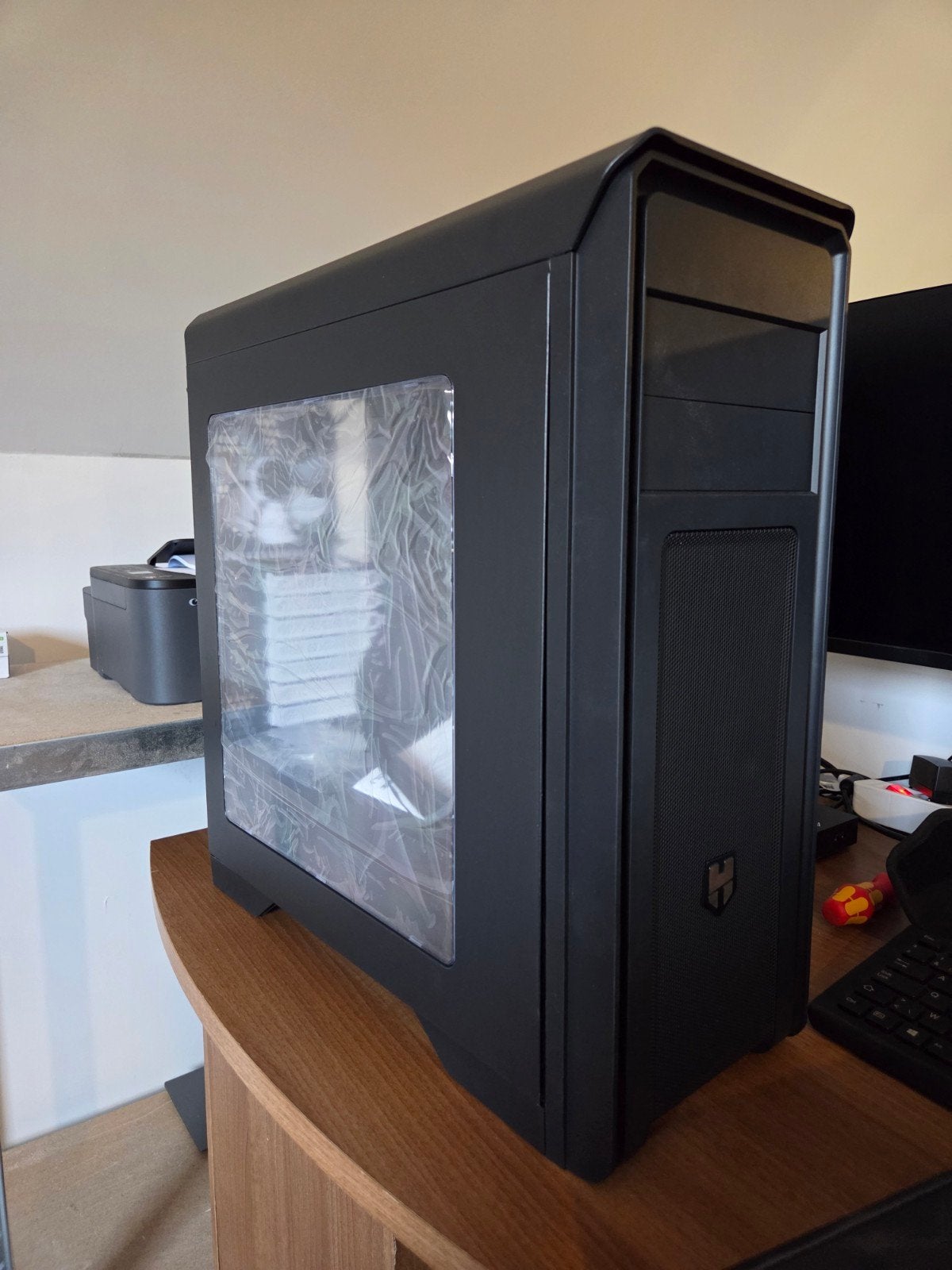 ATX behuizing + 500W voeding, Enlèvement ou Envoi, Comme neuf