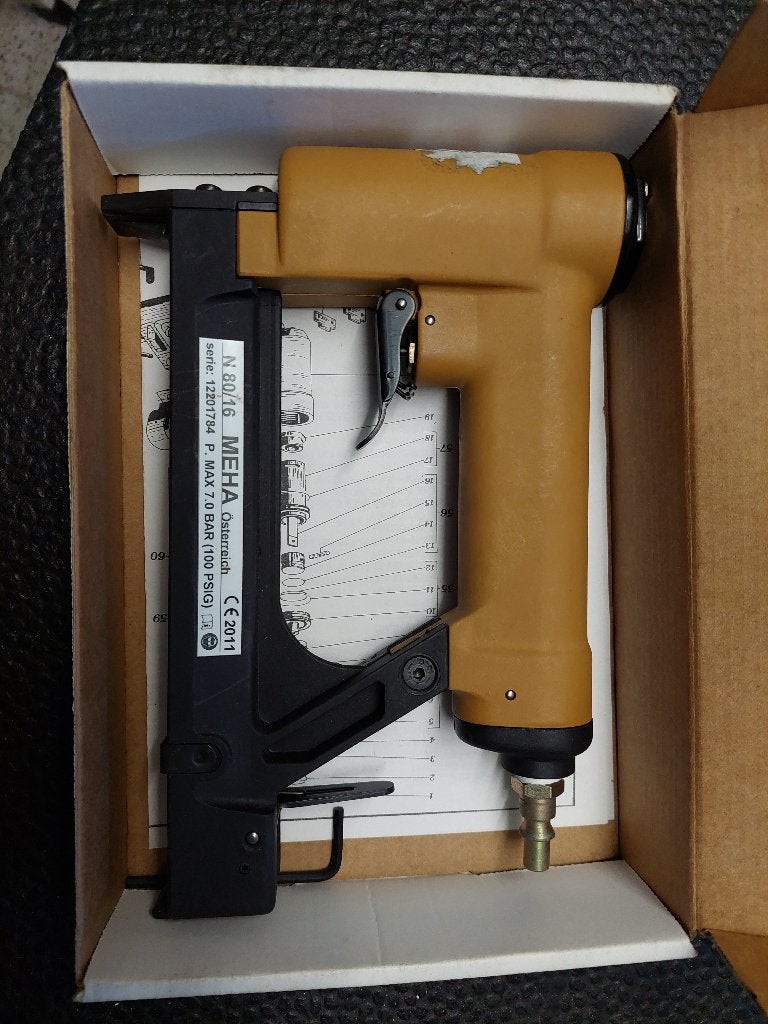 MEHA nietmachine model H 16 80/16, Doe-het-zelf en Bouw, Ophalen