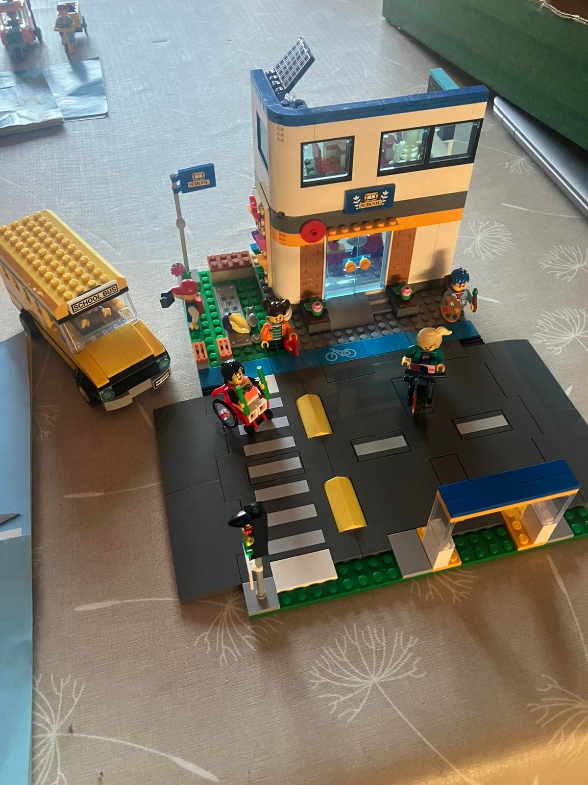 Lego city 60329 schooldag, Ophalen, Zo goed als nieuw, Lego, City