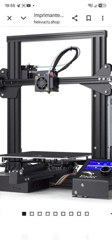 Imprimante 3D Ender  Creality, Informatique & Logiciels, Enlèvement, Utilisé, Filament, Creality