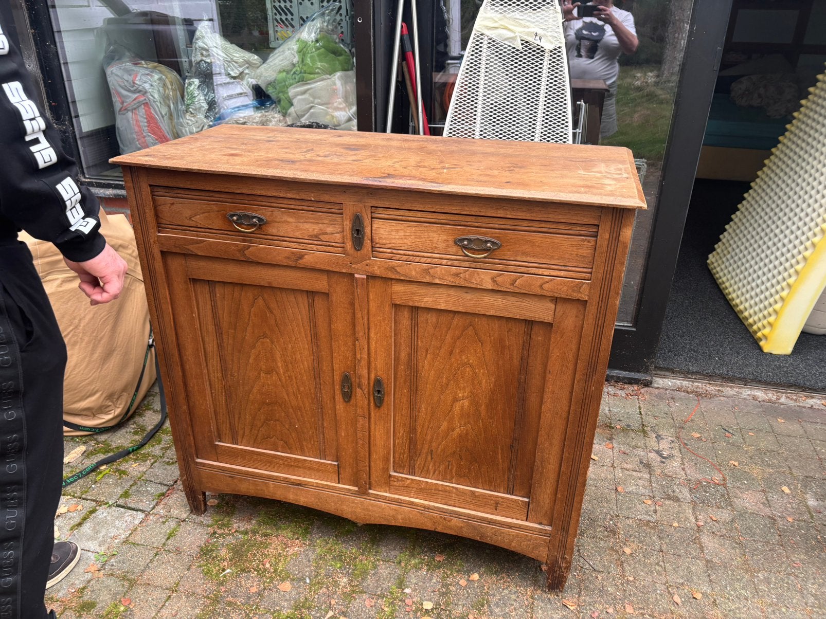 Antieke kast, Huis en Inrichting, Ophalen, Zo goed als nieuw