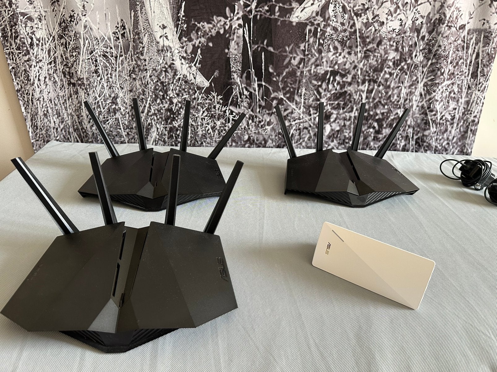 Asus router set te koop, Computers en Software, Ophalen, Gebruikt, Router