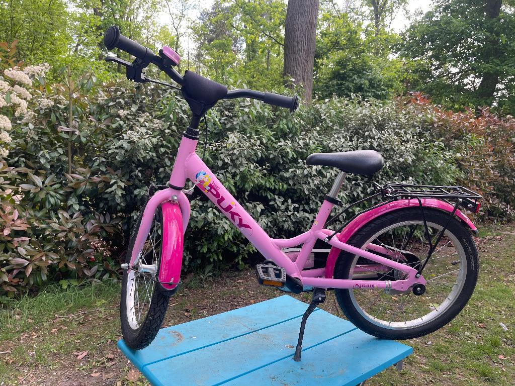 Puky Youke 18” prinses en eenhoorn, Fietsen en Brommers, Ophalen, 16 tot 20 inch, Velgrem, Puky