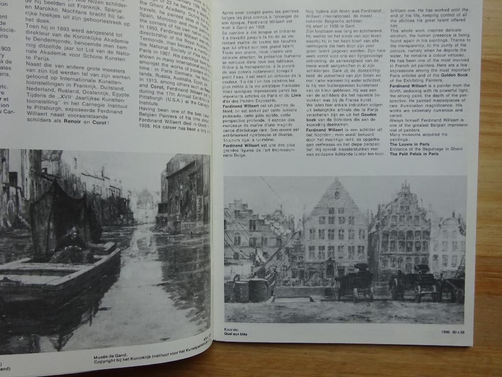 Ferdinand Willaert, monografie, 1980, Boeken, Ophalen of Verzenden, Zo goed als nieuw, Schilder- en Tekenkunst