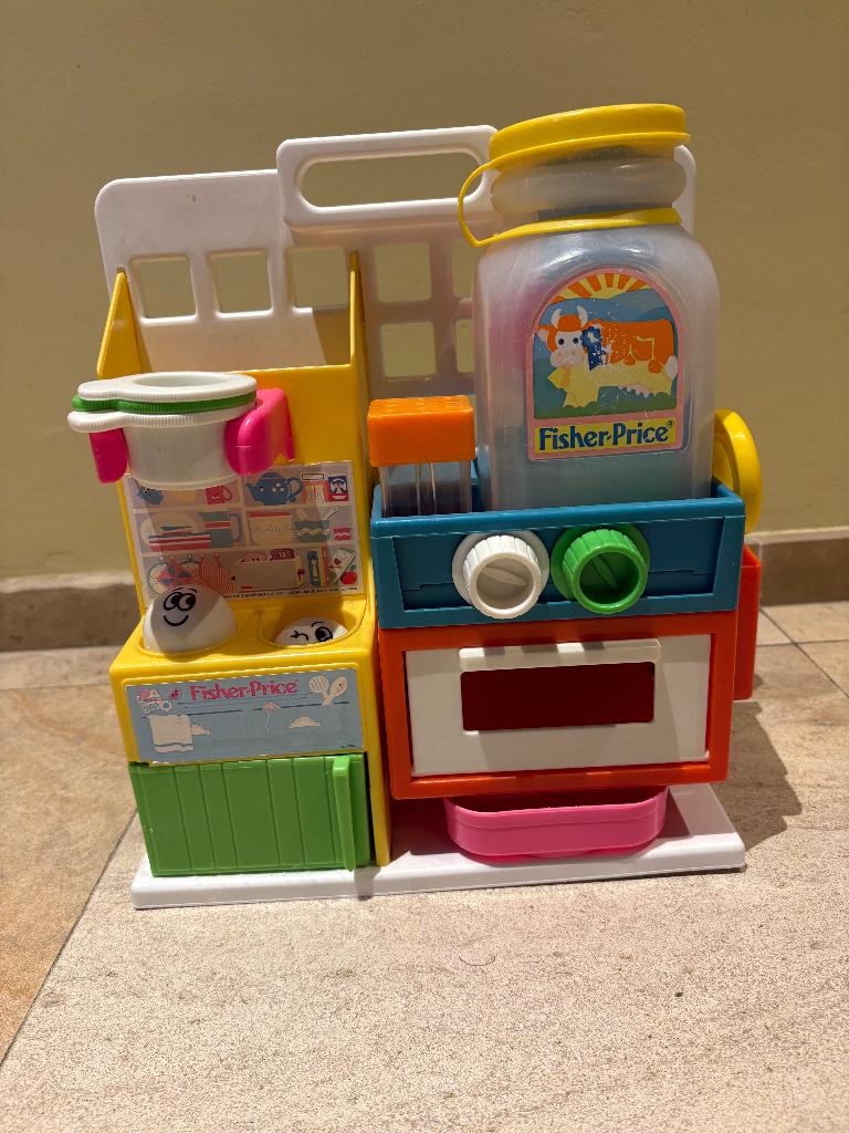 jouet kitchenette vintage, Enlèvement, Utilisé, Plastique, Jouer à la cuisine