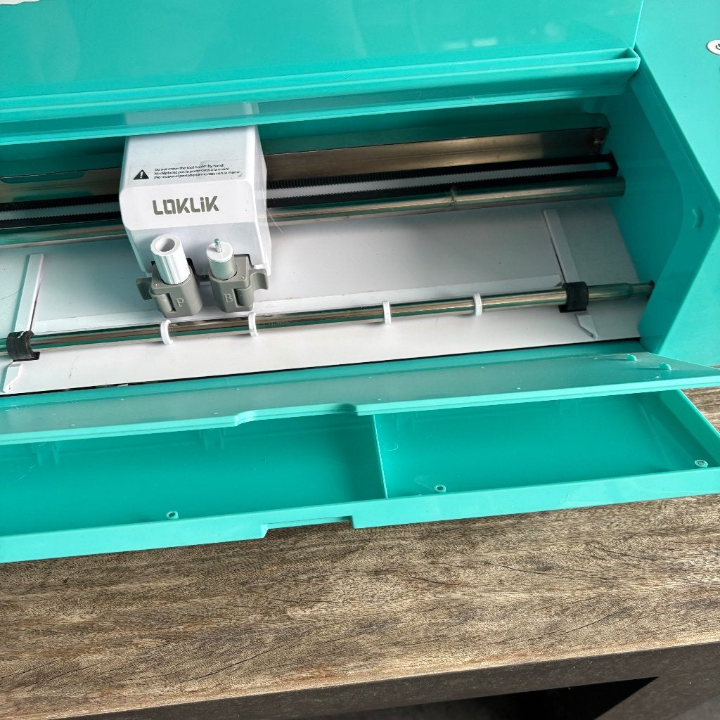 LOKLiK Crafter (CM1) snijplotter / blauw, Gebruikt, Beschrijfbaar, Overige thema's, Ophalen of Verzenden