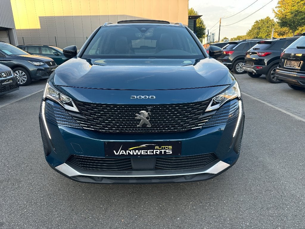 Peugeot 3008 "GT-LINE", 1.2 benzine, 41.000 km LEDER/ PANO, Autos, Peugeot, Cuir, Commande vocale, Achat, Euro 6