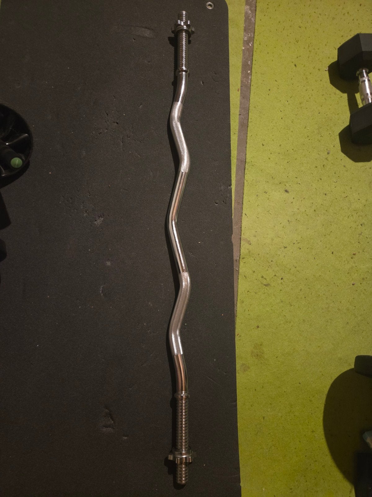 1 ezz bar, Sport en Fitness, Ophalen of Verzenden, Nieuw, Armen, Halterstangen