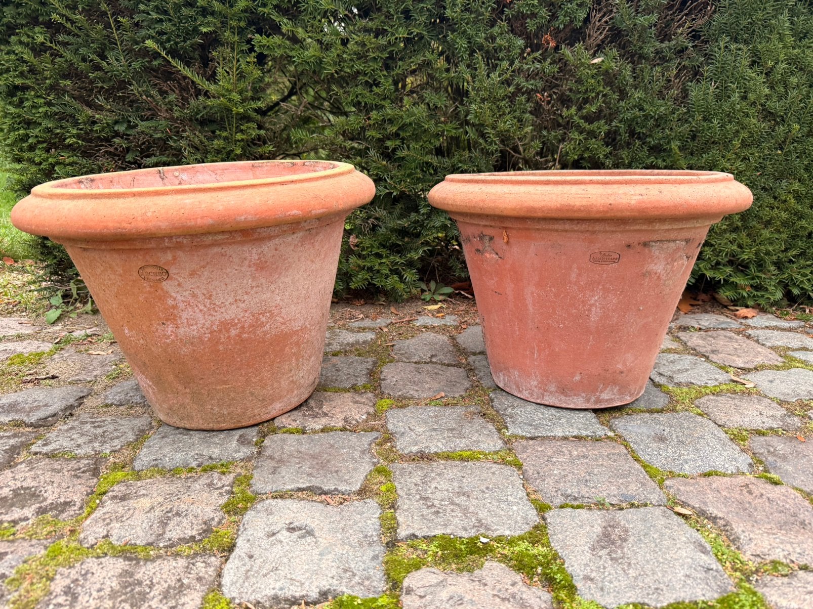 Teracotta potten set, Tuin en Terras, Ophalen, Gebruikt, Terracotta