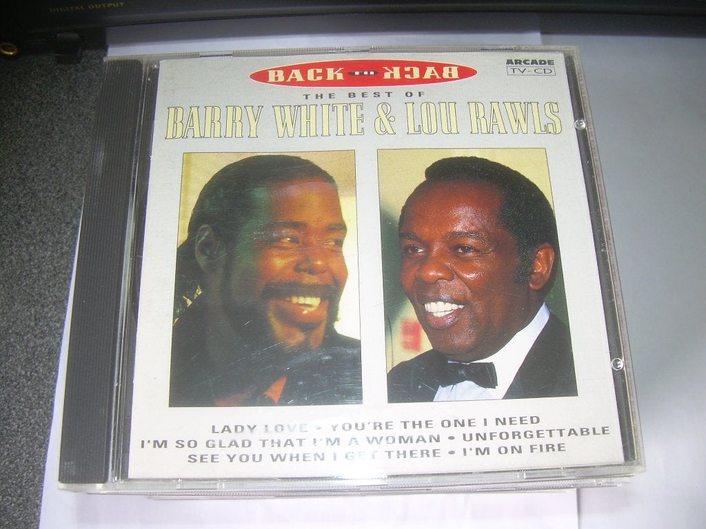 CD - BARRY WHITE - LOU RAWLS - THE BEST OF, Cd's en Dvd's, Cd's | Dance en House, Ophalen of Verzenden, Zo goed als nieuw, Disco