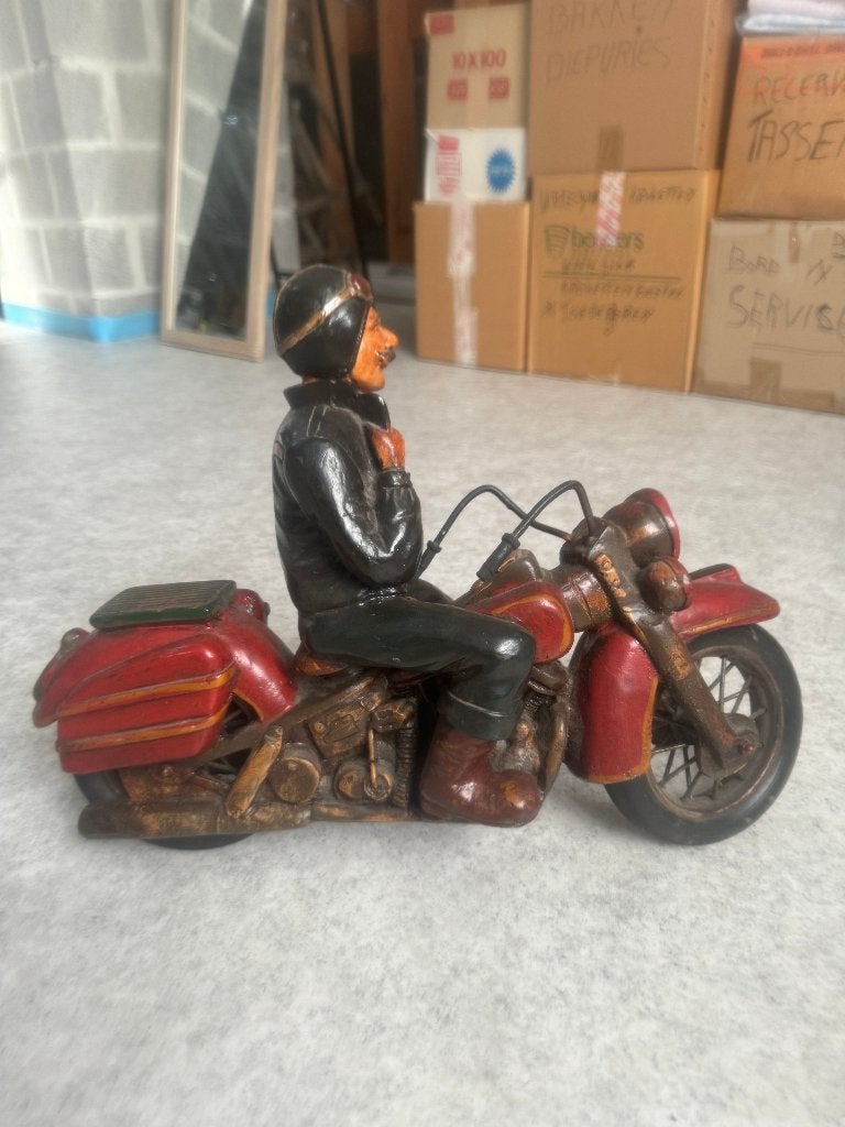 HARLEY DAVIDSON BEELD, Antiek en Kunst, Ophalen
