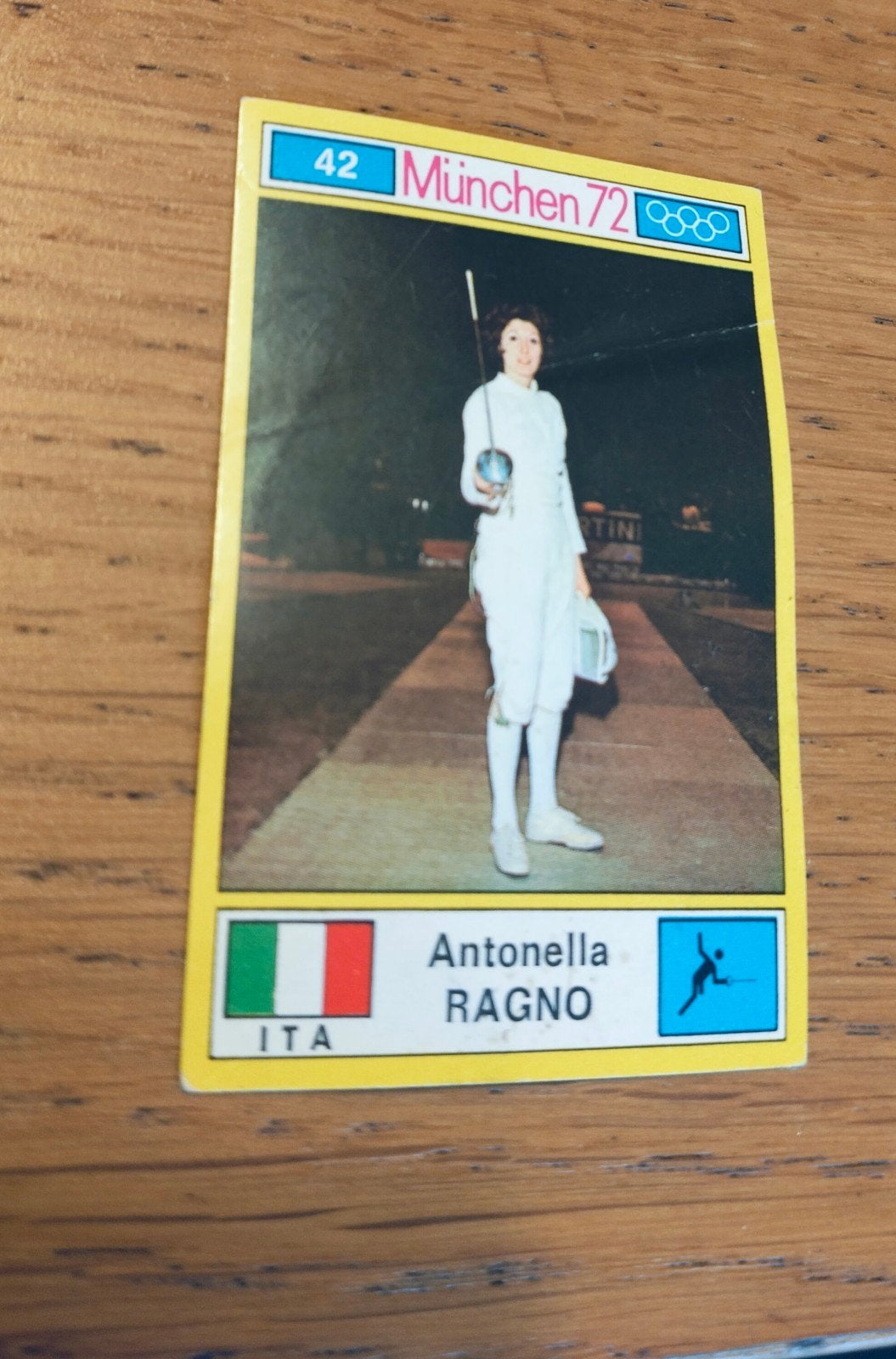Panini sticker München 72 Antonella Ragno, Enlèvement ou Envoi, Autocollant