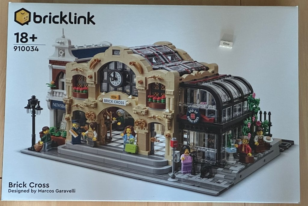 LEGO BrickLink Designer Program Brick Cross (910034), Neuf, Lego, Ensemble complet, Enlèvement ou Envoi