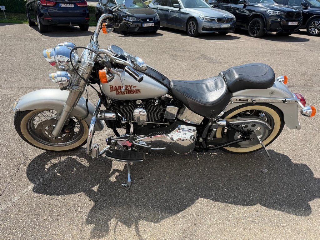 Harley Davidson Fatboy 1999 Evo blok 1e eigenaar 33000km, Permis Moto A, Occasion, Plus de 35 kW, Chopper
