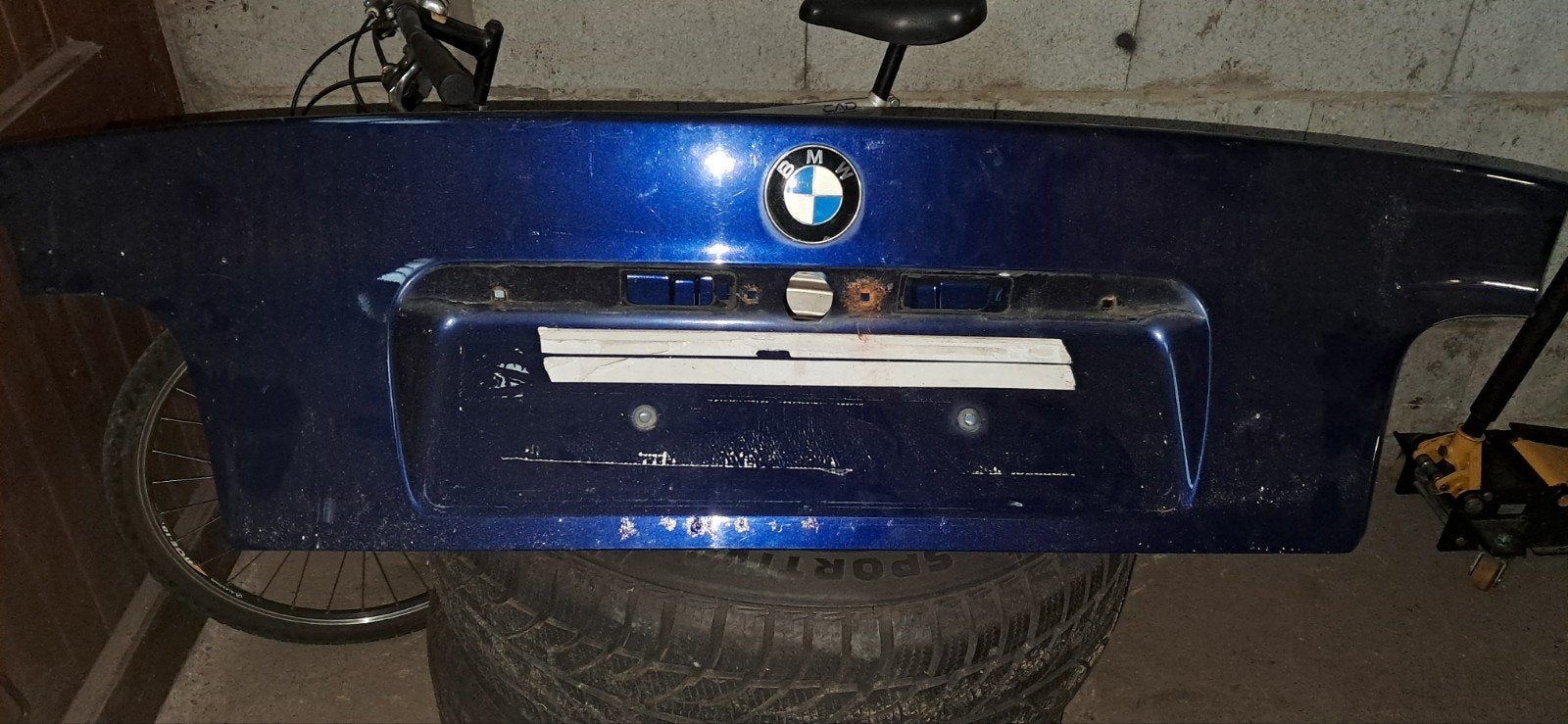 bmw e36 cabrio coffre, Arrière, Haillon arrière, Enlèvement, Utilisé