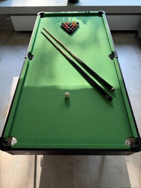 Pooltafel Cougar 6 ft opklapbaar, Enlèvement, Comme neuf, Table de billard