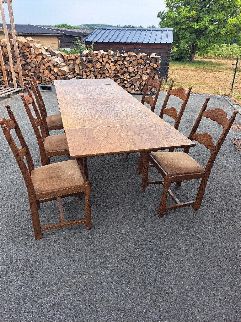 salle à manger, 150 à 200 cm, Cinq personnes ou plus, Enlèvement, Utilisé