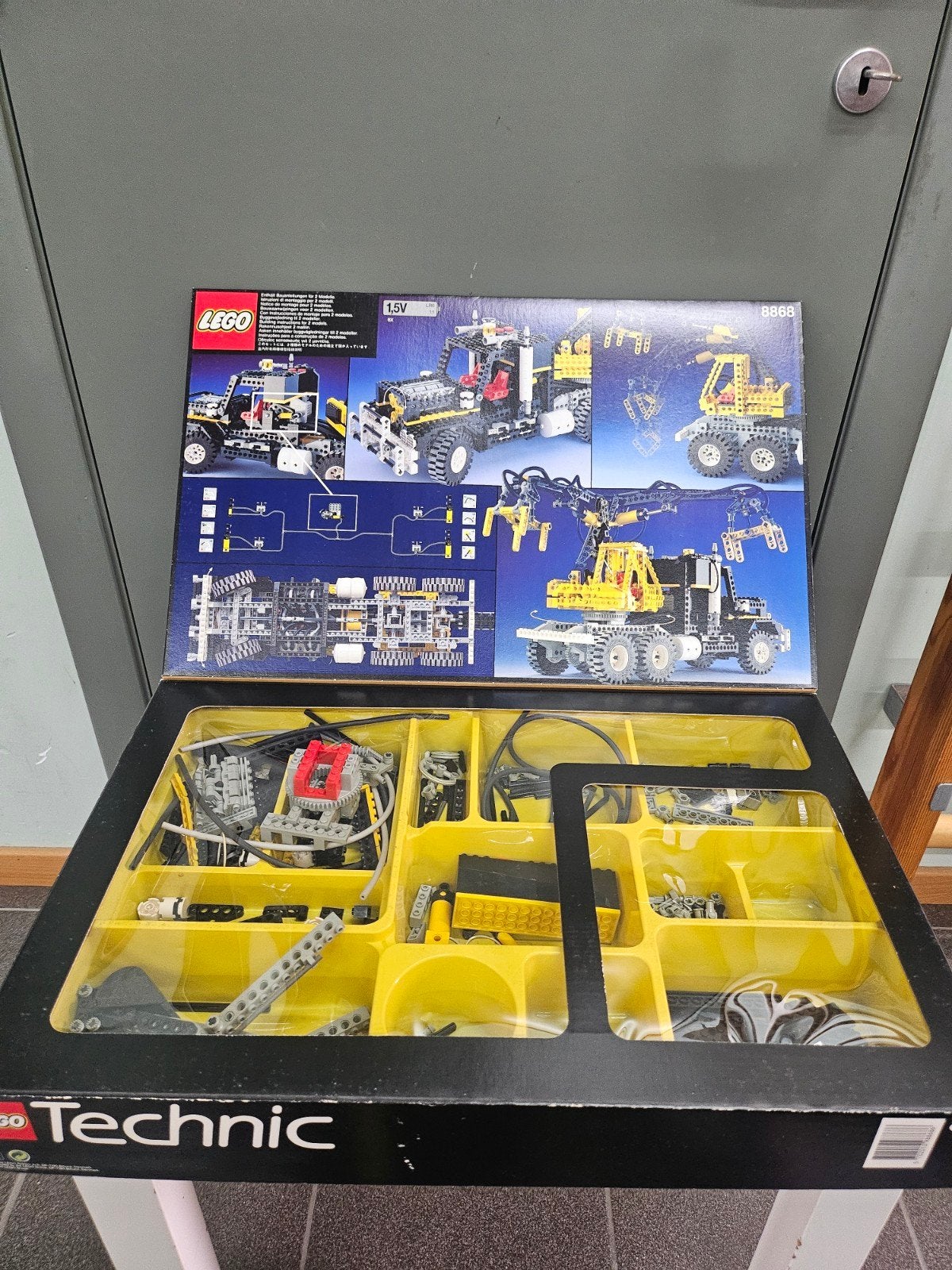 Partij LEGO Technic uit jaren 90, Ophalen
