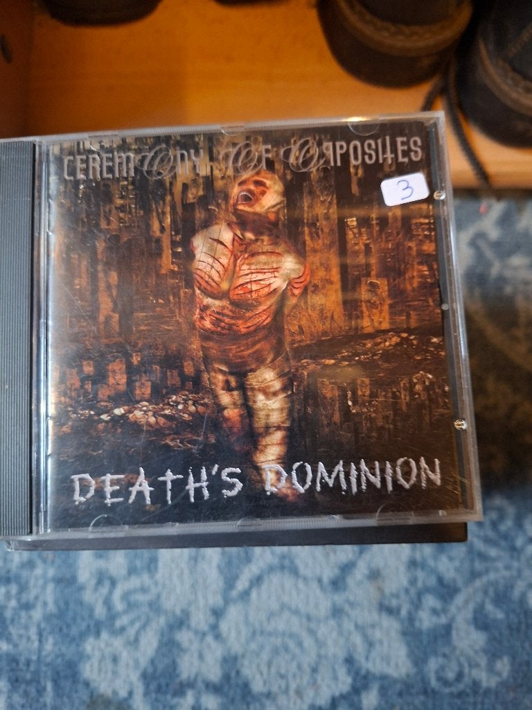 cd - ceremony of opposites - death's dominion, Enlèvement ou Envoi, Death metal, Comprend un livret, Comme neuf