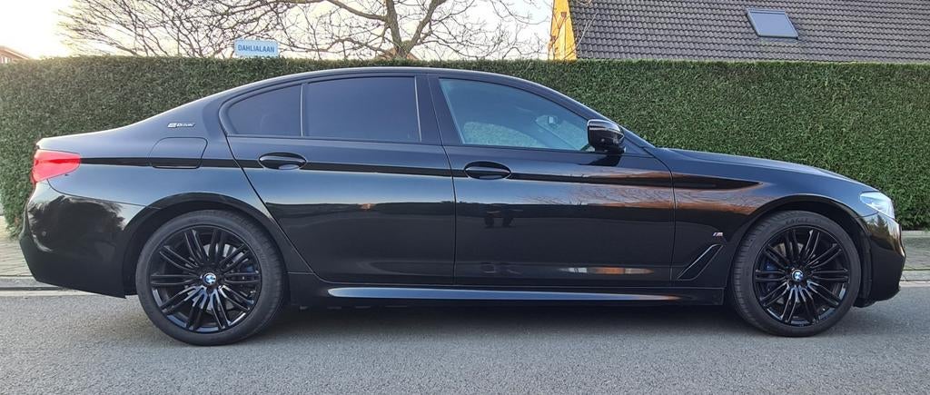 BMW 530e iPerformance M-pack, Auto's, 1998 cc, 4 cilinders, Zwart, Leder