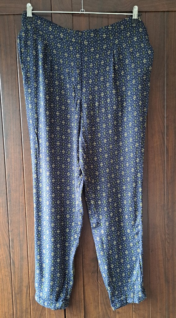 Leuke zomerbroek in maat 44, Maat 42/44 (L), Lang, Verzenden, Blauw