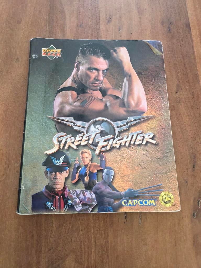Upper Deck Street Fighter Trading Card Album 1994, Boeken, Strips | Comics, Ophalen