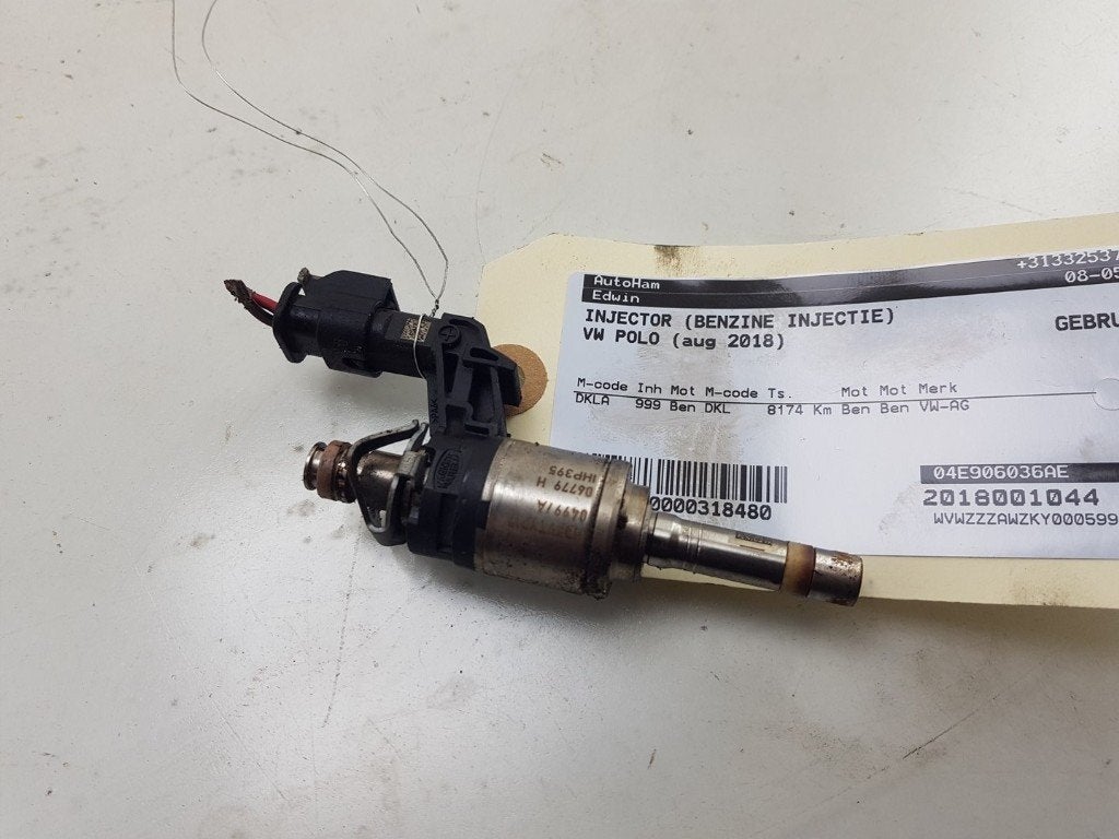 INJECTEUR Volkswagen Polo VI (AW1) (|04E906036AE|), Volkswagen, Volkswagen AG, Utilisé, Kundenbetreuung@volkswagen.de