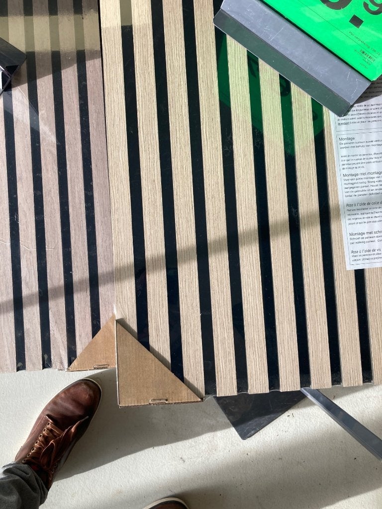 Lattenwand / paneel Silentlines, Ophalen, Nieuw, Hout, Minder dan 20 mm