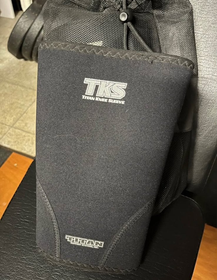 Knee sleeves Medium Titan - super sterk, Enlèvement, Neuf