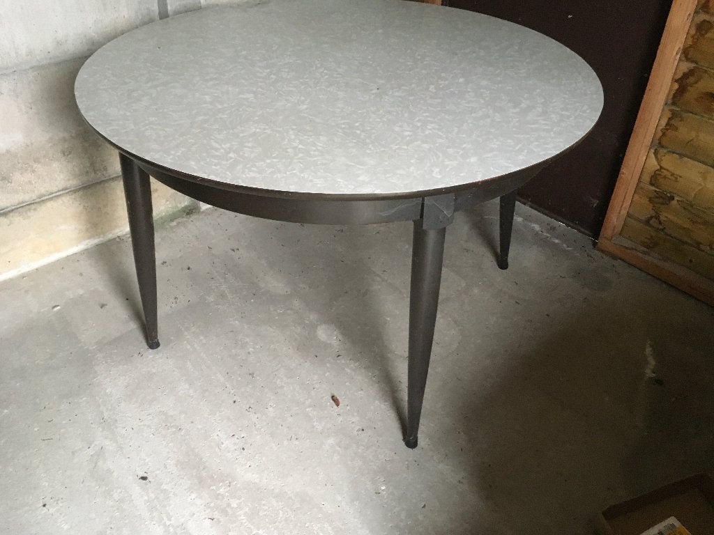Ronde tafel, Huis en Inrichting, Ophalen, Overige materialen, Gebruikt, Rond