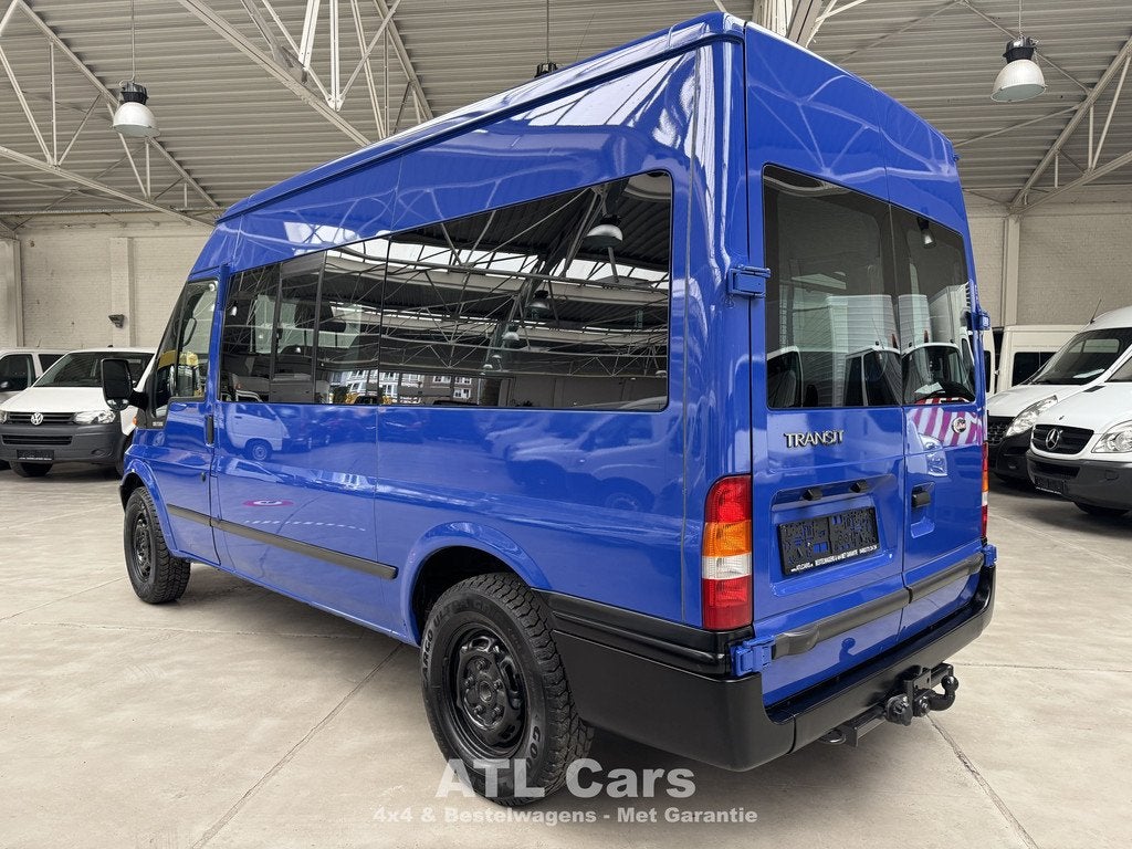 Ford Transit 2.4 D | !103.000km! | WEBASTO | 8+1 | AIRCO, 4 deurs, Gebruikt, Blauw, 9 zetels