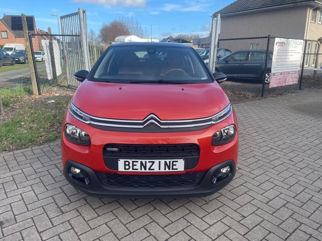 Citroen C3 1.2 benzine van 12/2016 met 90000km!, Rouge, Essai à domicile, Achat, Entreprise
