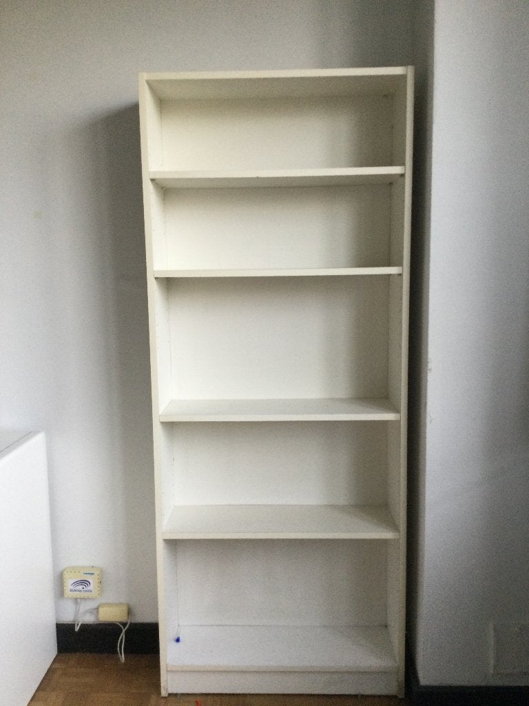 Wit boekenrek, 25 à 50 cm, Avec tablette(s), Comme neuf, 50 à 100 cm