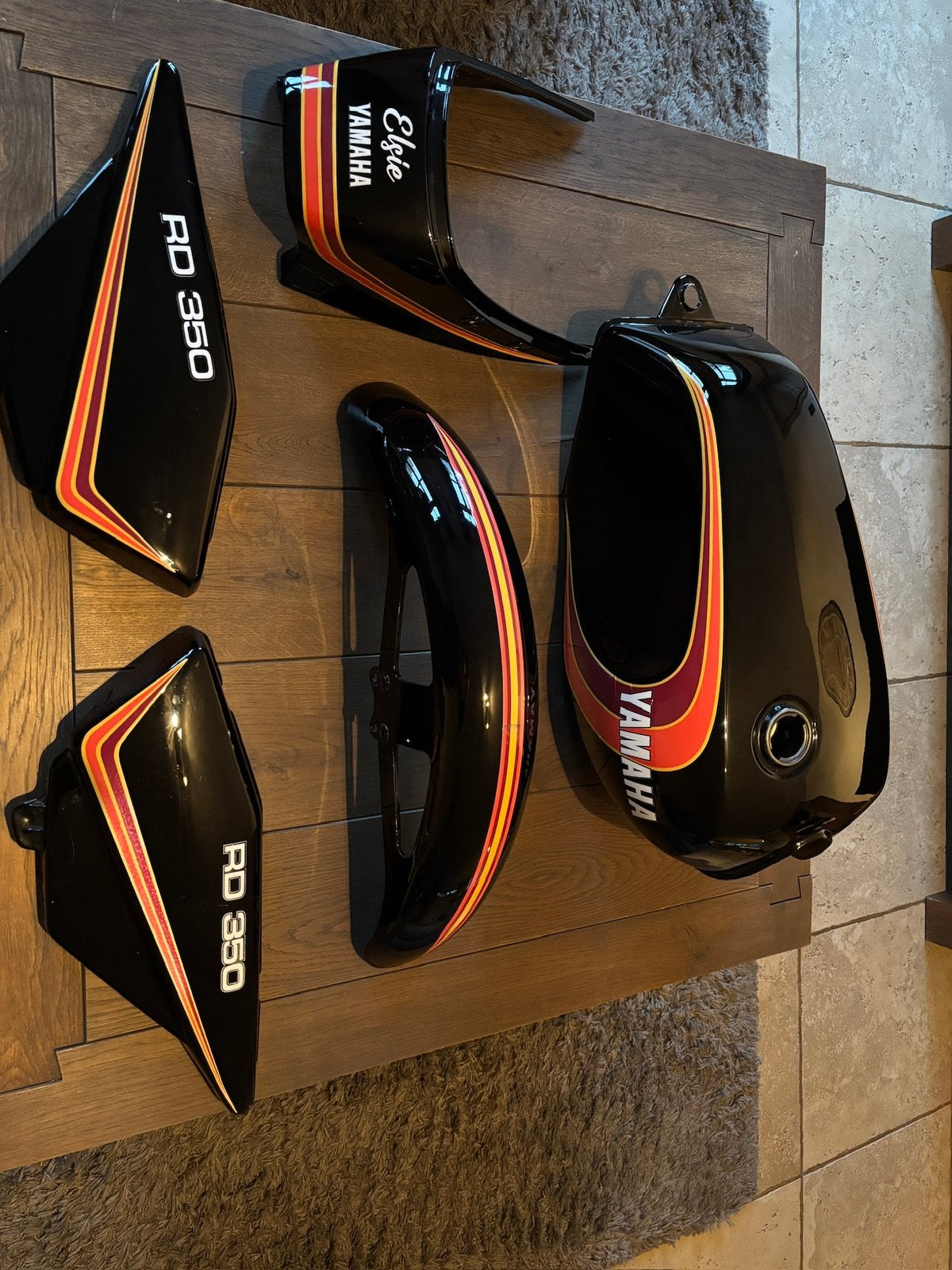 Fairing set Yamaha rd350 4l0 ‘mars’ kleuren, Motoren, Ophalen of Verzenden