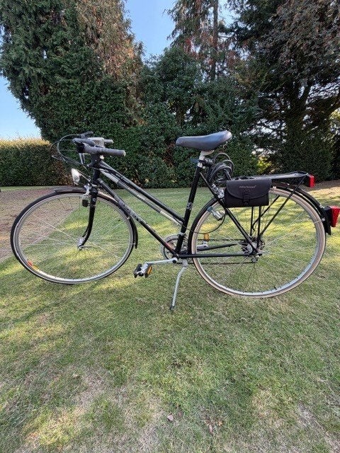 Dames sportfiets Peugeot Champagne, Ophalen, 10 tot 15 versnellingen