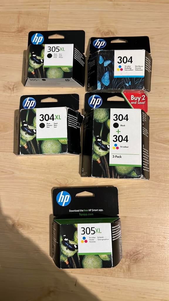 HP 304 originele inktcartridge, Ophalen, Cartridge, HP