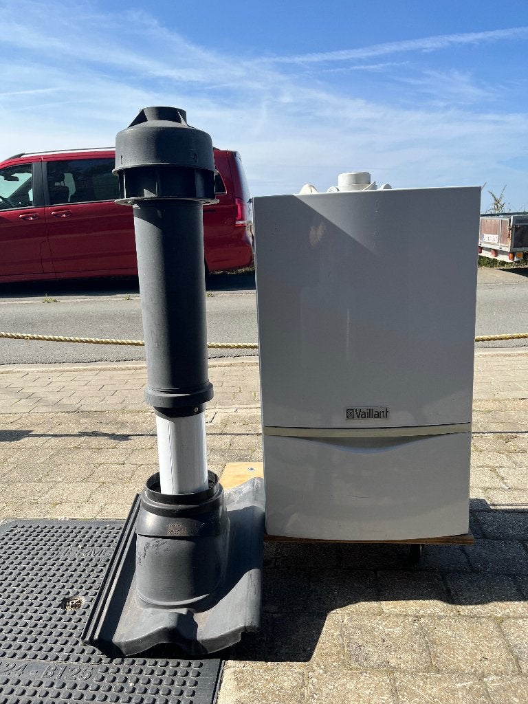 Gaskachel Ryde Style en combiné Vaillant gasketel met afvoer, Ophalen, Zo goed als nieuw